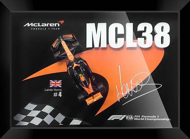 Cadres F1 3D MCLaren Lando Norris