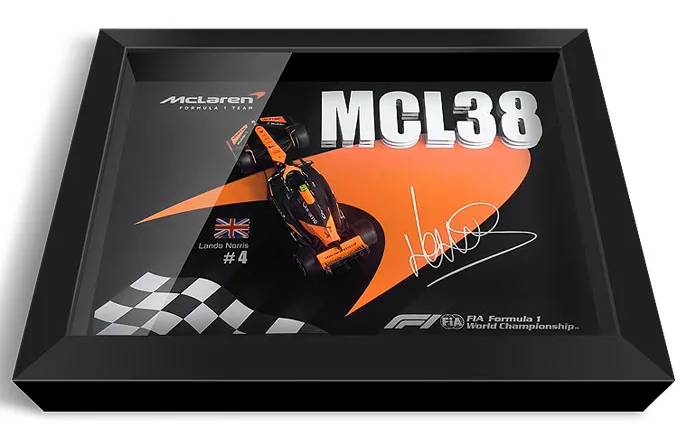 Cadres F1 3D MCLaren Lando Norris