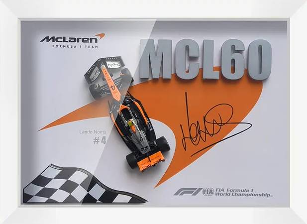 Cadres F1 3D MCLaren Lando Norris