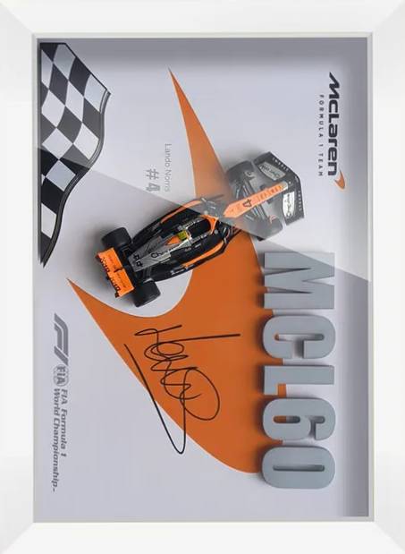 Cadres F1 3D MCLaren Lando Norris